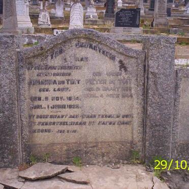TOIT Pieter, du 1866-1944 &amp; Johanna LOUW 1864-1929