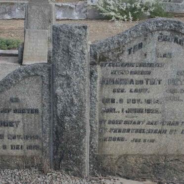 TOIT Pieter, du 1858-1944 &amp; Johanna LOUW 185?-1923 :: DU TOIT Joey 1884-1915