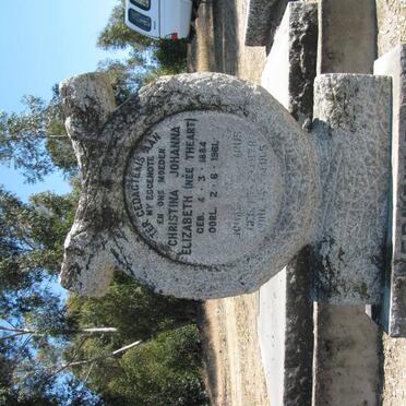 VERMEULEN Christina Johanna Elizabeth nee THEART 1884-1961 :: Johann? 1878-1965