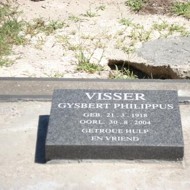VISSER Gysbert Philippus 1918-2004