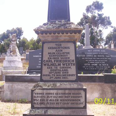 WERTH Carl Friedrich Wilhelm 1849-1915