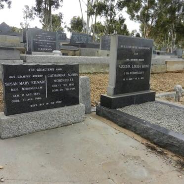 WERDMULLER Catharina Sophia 1895-1991 :: STEWART Susan Mary nee WERDMULER 1885-1966 :: BRINK Augusta Louisa nee WERDMULLER