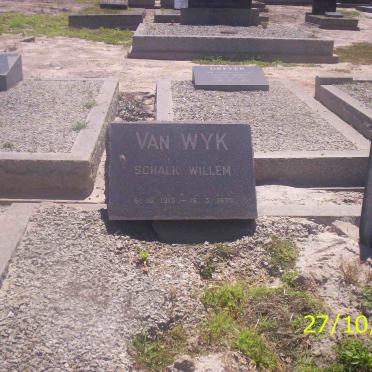WYK Schalk Willem, van 1913-1978