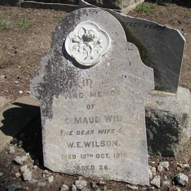 WILSON Alice Maud -1918