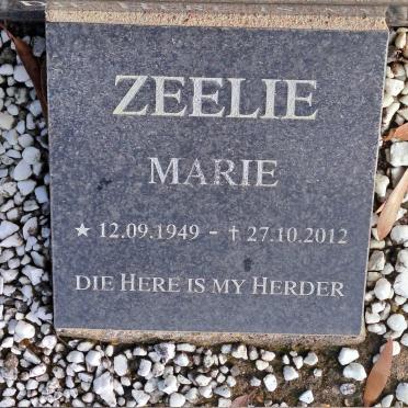 ZEELIE Marie 1949-2012