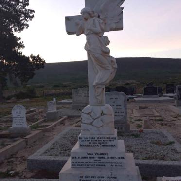 BRAND Stephanus Francois 1883-1951 &amp; Magdalena Christina VILJOEN 1889-1939