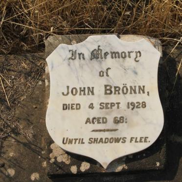 BRÖNN John -1928