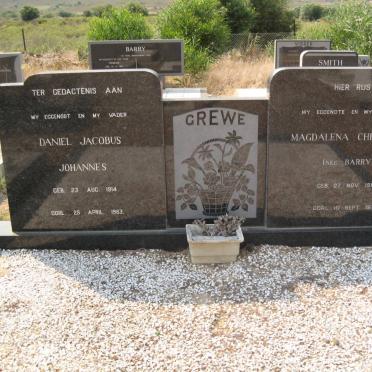 GREWE Daniel Jacobus Johannes 1914-1983 &amp; Magdalena Christina BARRY 1916-1973