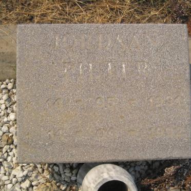 JORDAAN Pieter 1934-1992