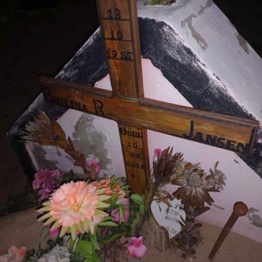 JANSEN Paulina R. 1955-2014