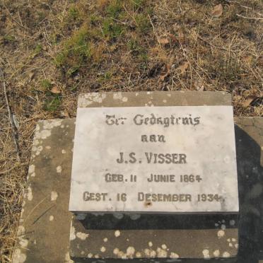 VISSER J.S. 1864-1934