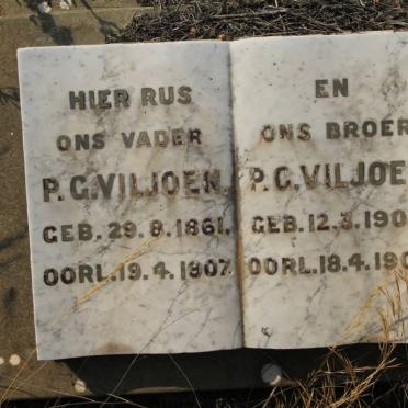 VILJOEN P.G. 1861-1907 :: VILJOEN P.G. 1905-1907