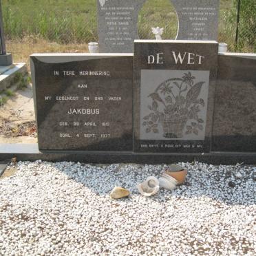 WET Jakobus, de 1915-1977