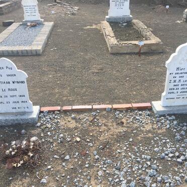 ROUX Christiaan Wynand, le 1868-1954 &amp; Z.M.H. SNYDERS 1870-1928