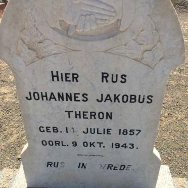 THERON Johannes Jakobus 1857-1943