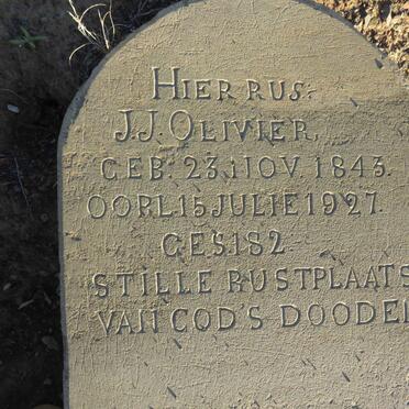 OLIVIER J.J. 1843-1927