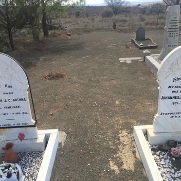 BOTHMA Johannes R. 1871-1936 &amp; Elizabeth J.C. IMMELMAN 1877-1951