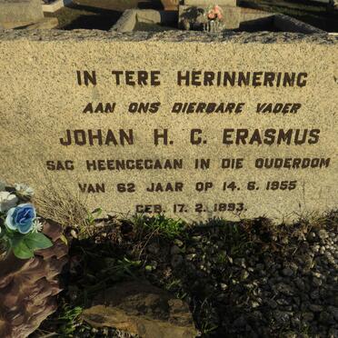 ERASMUS Johan H.C. 1893-1955