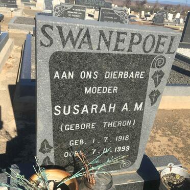 SWANEPOEL Susarah A.M. nee THERON 1918-1999