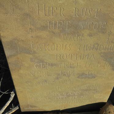 BOTHMA Jakobus Hendrik 1910-1914