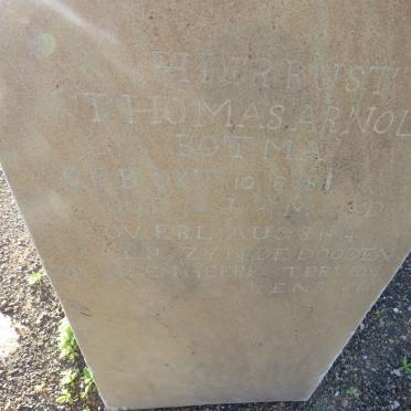 BOTMA Thomas Arnoldus 1838-1914