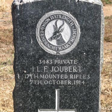 JOUBERT J.L.F. -1914