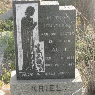 KRIEL Aggie 1949-1965