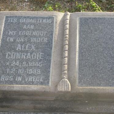 CONRADIE Alex 1945-1999
