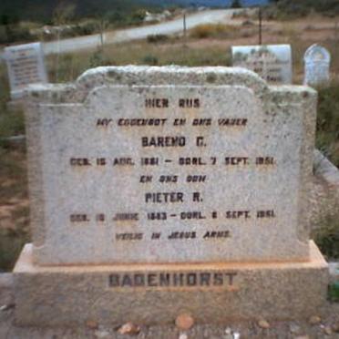 BADENHORST Barend C. -1951 :: BADENHORST Pieter R. -1951