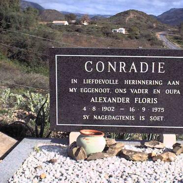 CONRADIE Alexander Floris 1902 - 1975