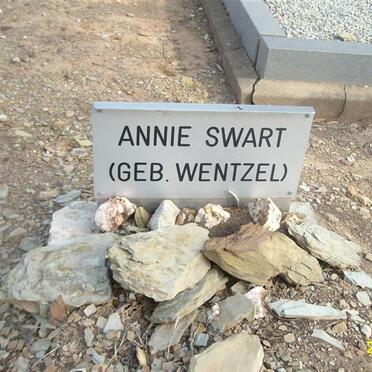 SWART Annie nee WENTZEL