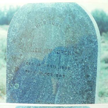 MYBURGH Willem 1836-1883