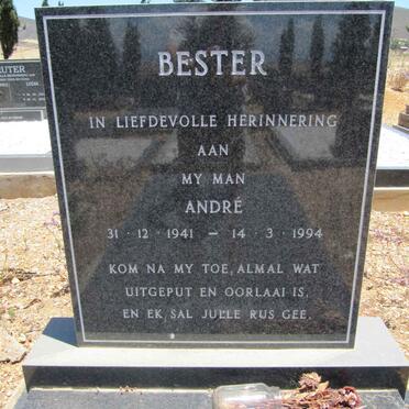 BESTER André 1941-1994