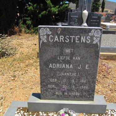 CARSTENS Adriana J.E. 1911-1986