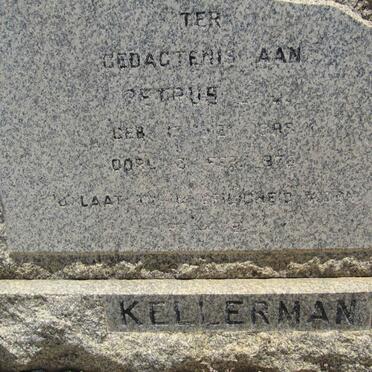 KELLERMAN Petrus 1898-197?