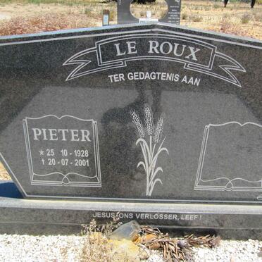 ROUX Pieter, le 1928-2001