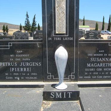 SMIT Petrus Jurgens 1928-1980 &amp; Susanna Magaretha HICKMAN 1932-2001