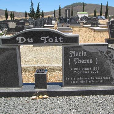 TOIT Maria, du nee THERON 1936-2002