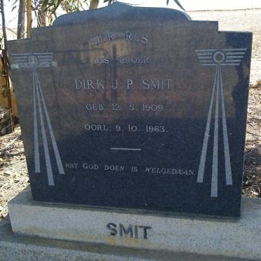 SMIT Dirk J.P. 1909-1963