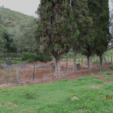 Western Cape, MOSSEL BAY district, Hartebeest Kraal 122_2, Kwepertuin, farm cemetery