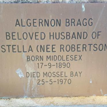 BRAGG Algernon 1890-1970