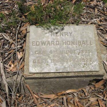 HONIBALL Henry Edward 1835-1922