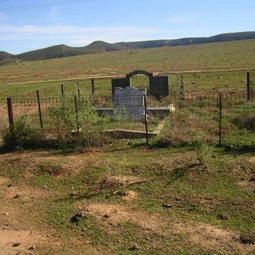 1. The DU PLESSIS cemetery on Buisplaas