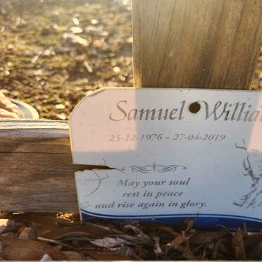 WILLIAM Samuel 1976-2019