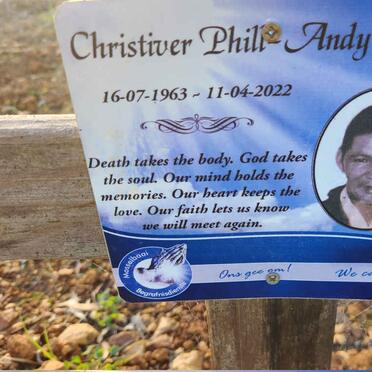 OLIVIER Christiver Phill Andy 1963-2022