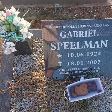 SPEELMAN Gabriel 1924-2007