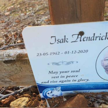 HENDRICKS Isak 1942-2020