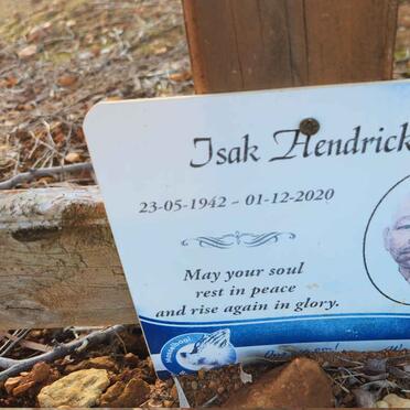 HENDRICKS Isak 1942-2020