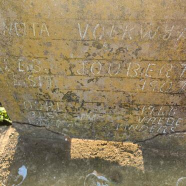 VOLKWYN ?netta nee JOUBERT 1907-1946