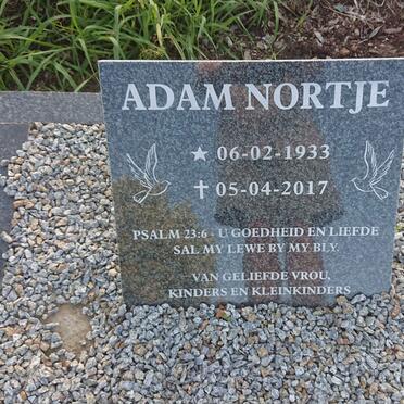 NORTJE Adam 1933-2017